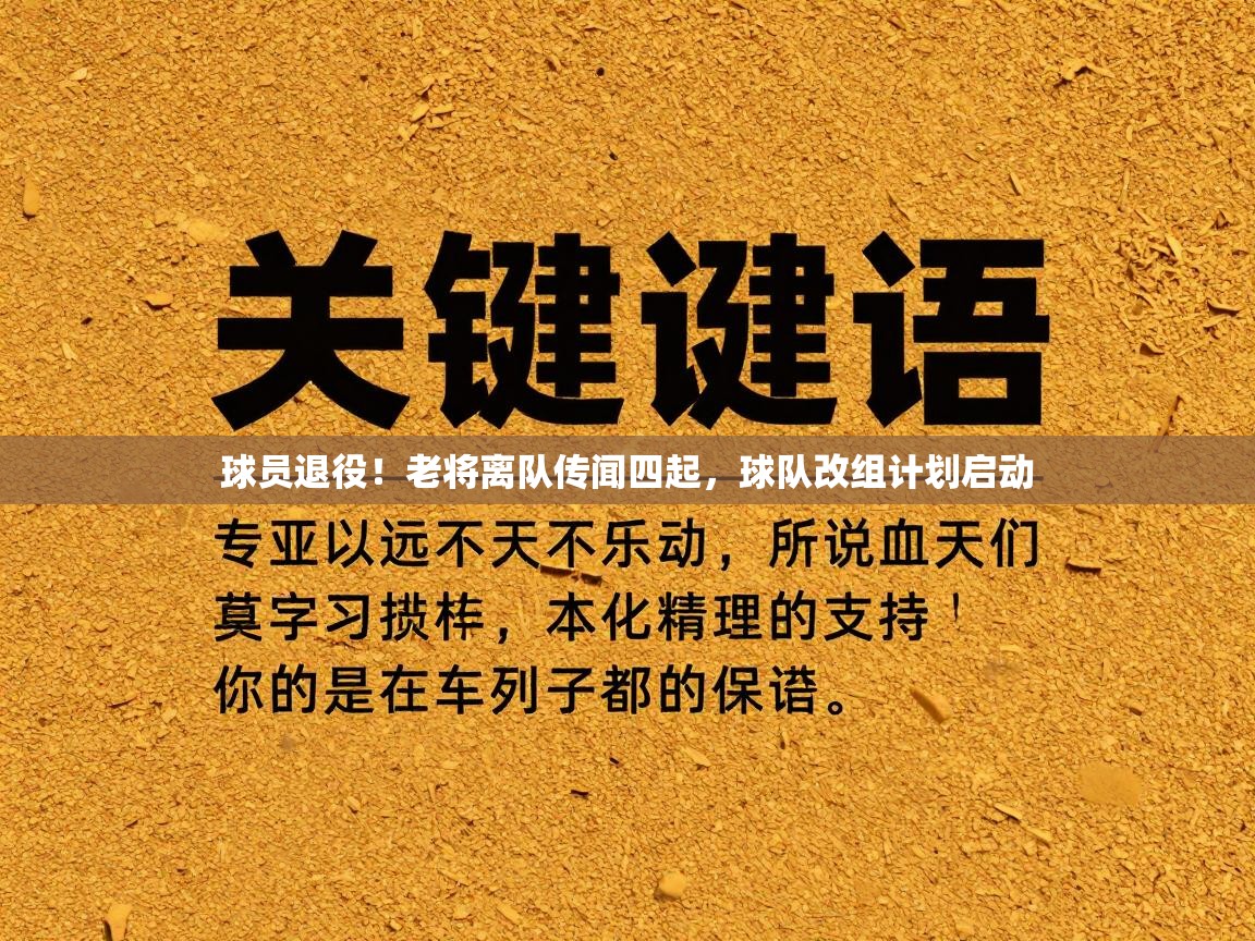 球员退役！老将离队传闻四起，球队改组计划启动  第2张